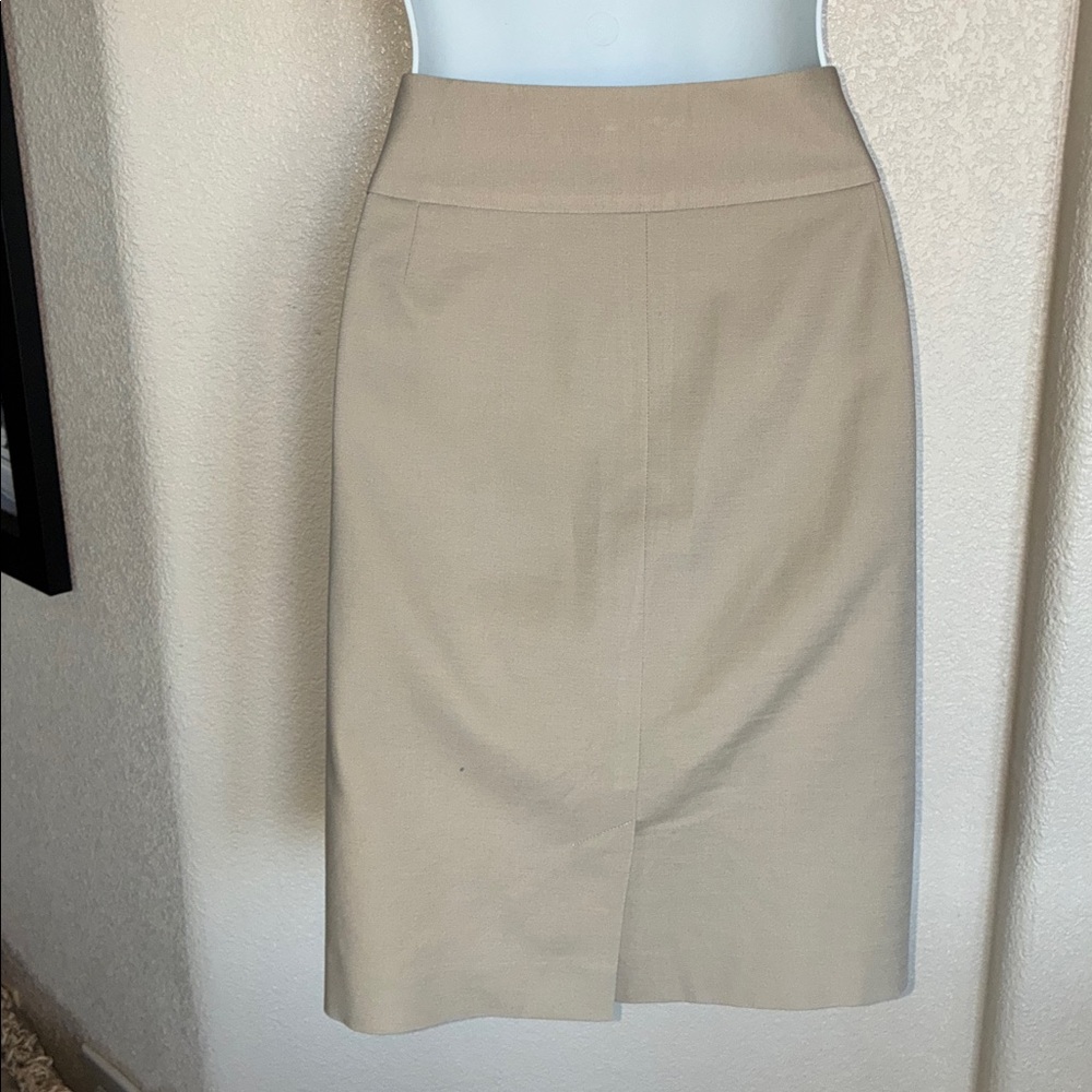 Halogen Tan Mini Skirt, Wardrobe Basic! Side Zip,… - image 4